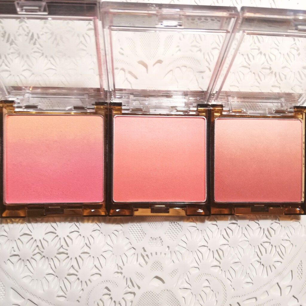 オーラティック ブラッシュ/excel/パウダーチークを使ったクチコミ（1枚目）