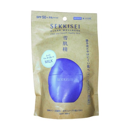 クリアウェルネス UV ディフェンス ミルク/雪肌精/日焼け止めミルクを使ったクチコミ(1枚目)