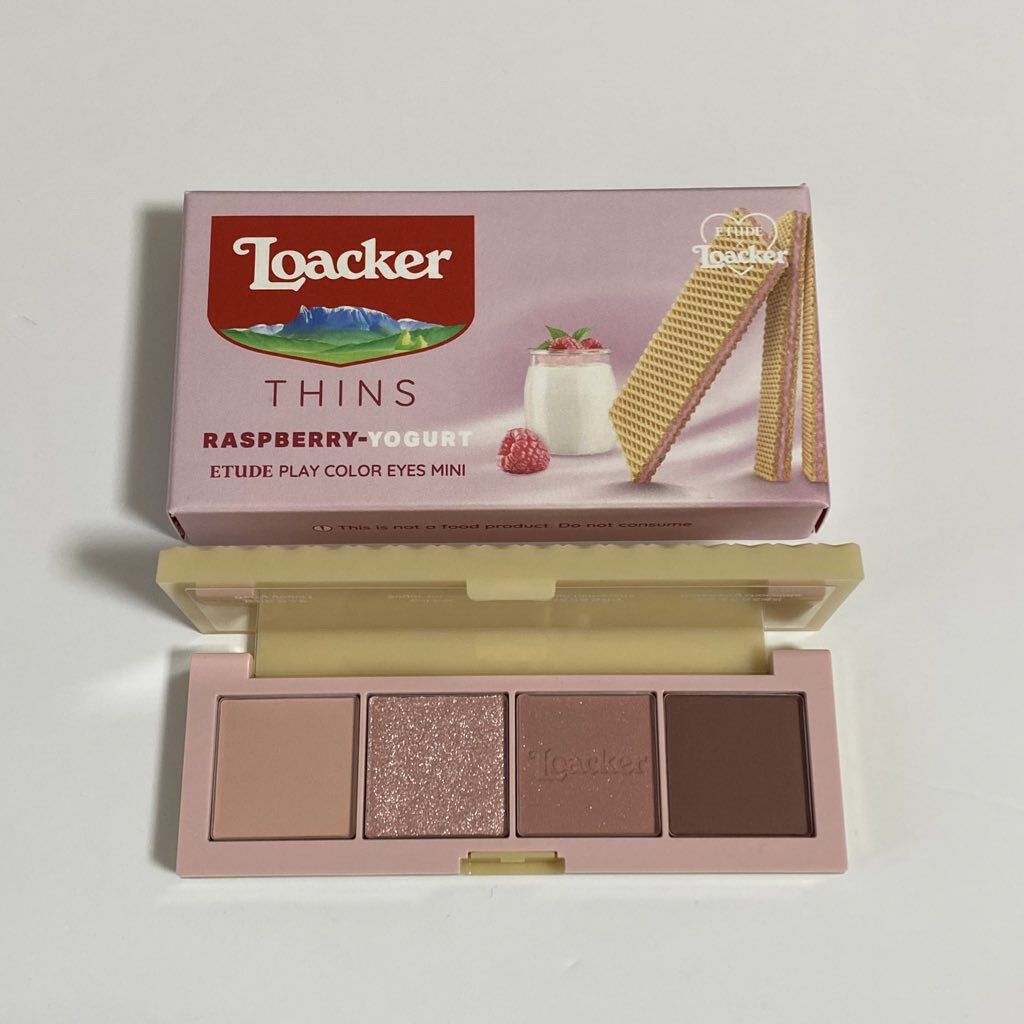 ローカー プレイカラーアイズミニ/ETUDE/アイシャドウパレットを使ったクチコミ（2枚目）