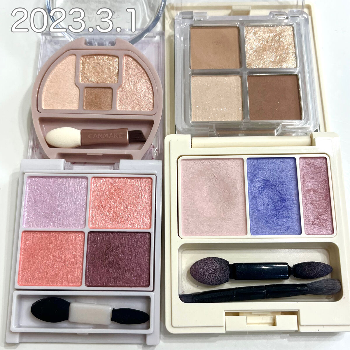 アイパレット EX05 フローラライラック/ナチュラグラッセ/アイシャドウパレットを使ったクチコミ（2枚目）