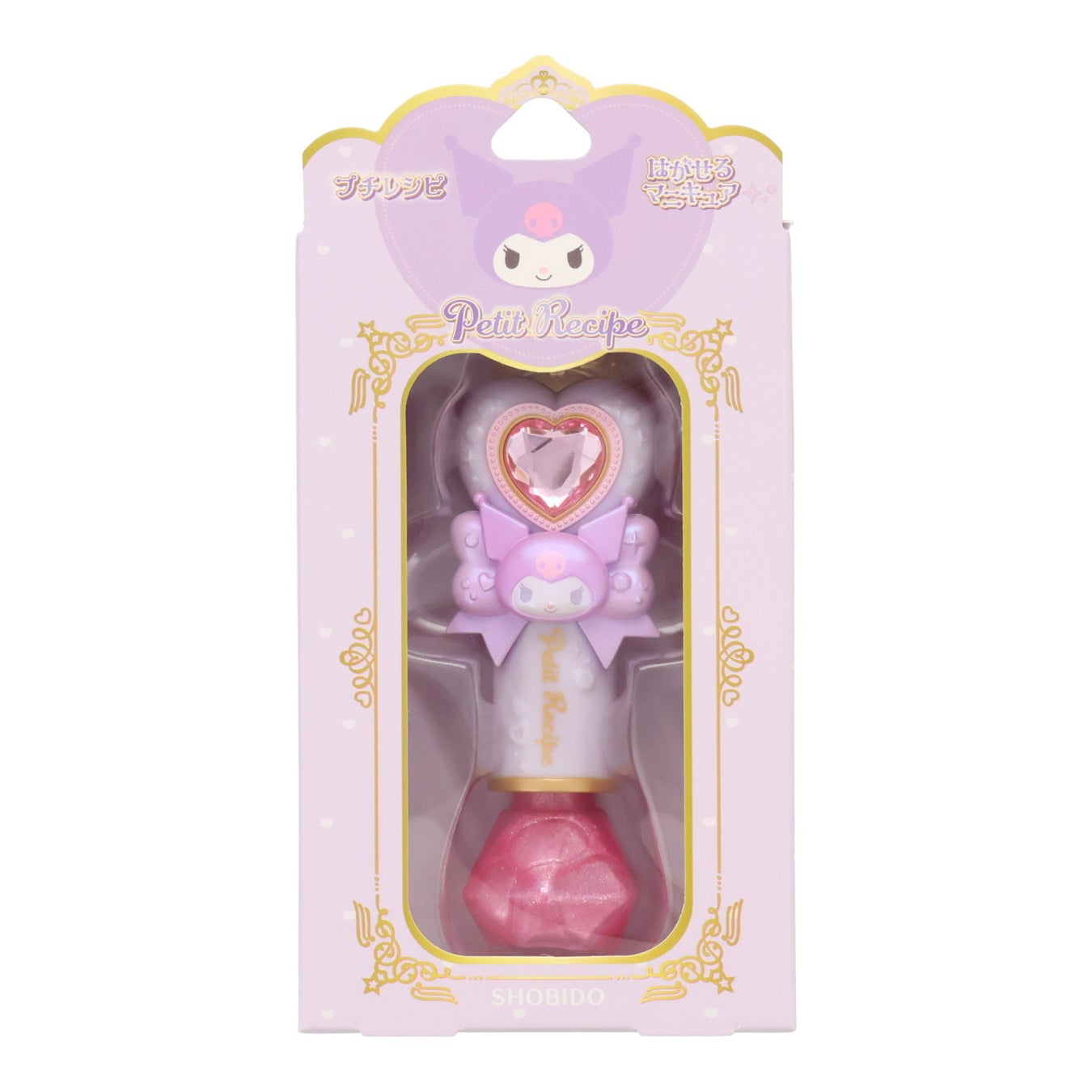 はがせるマニキュア ピンク〈プチレシピ×クロミ〉