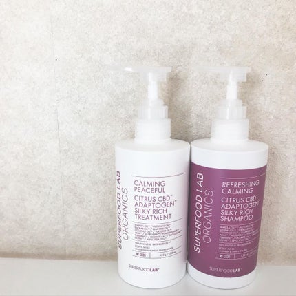 スーパーフードラボ オーガニックス シルキーリッチ シャンプー&トリートメント/SUPERFOOD LAB/市販シャンプーを使ったクチコミ(5枚目)