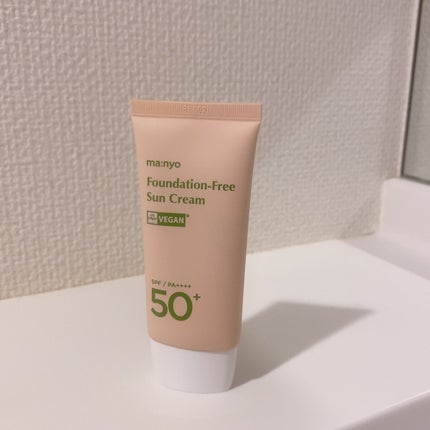 ファンデフリー サンクリーム/manyo/日焼け止めクリームを使ったクチコミ(1枚目)