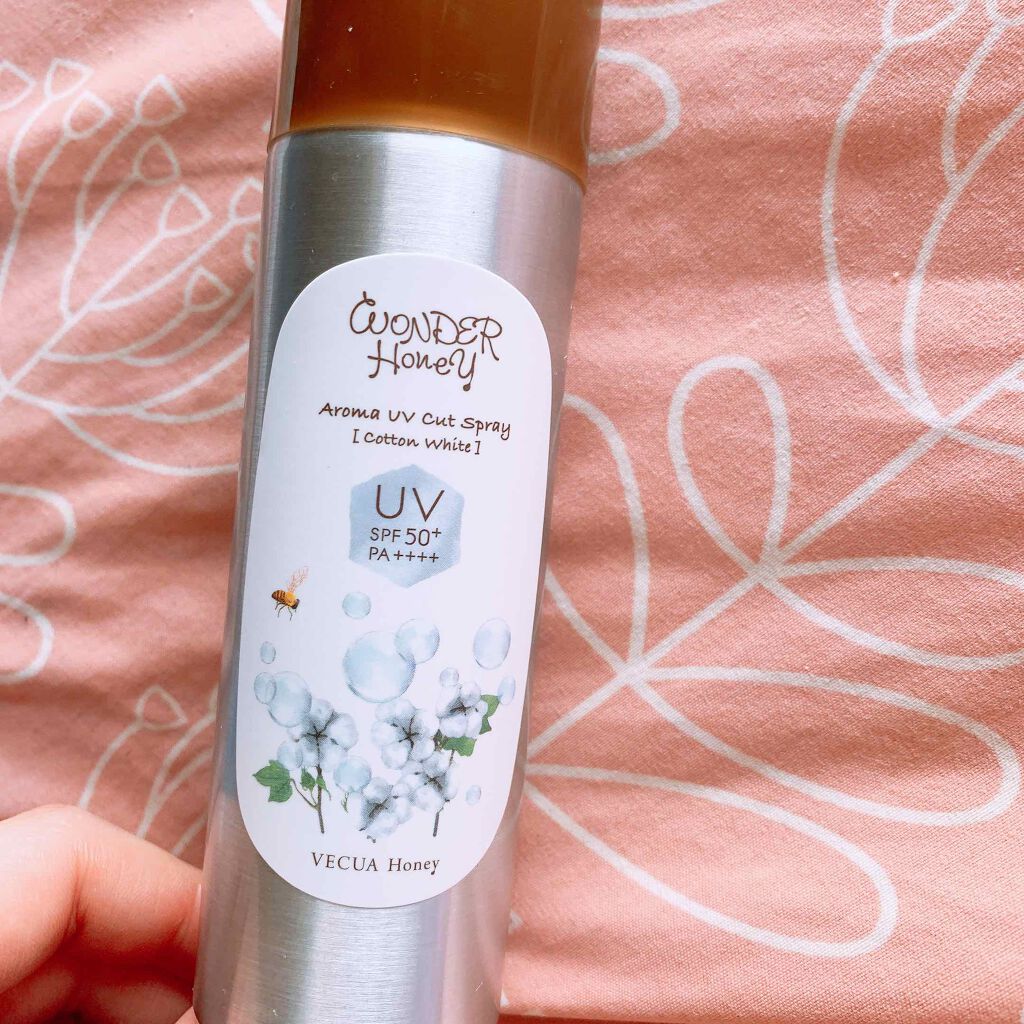 ワンダーハニー アロマUVカットスプレー /VECUA Honey/日焼け止めミスト・スプレーを使ったクチコミ（1枚目）