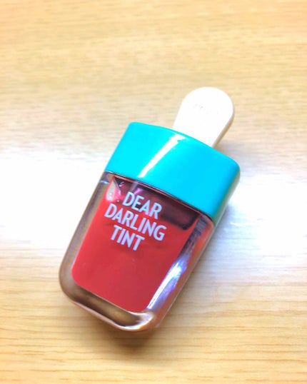 ディアダーリン ウォータージェルティント (アイスティント)/ETUDE/口紅を使ったクチコミ(1枚目)