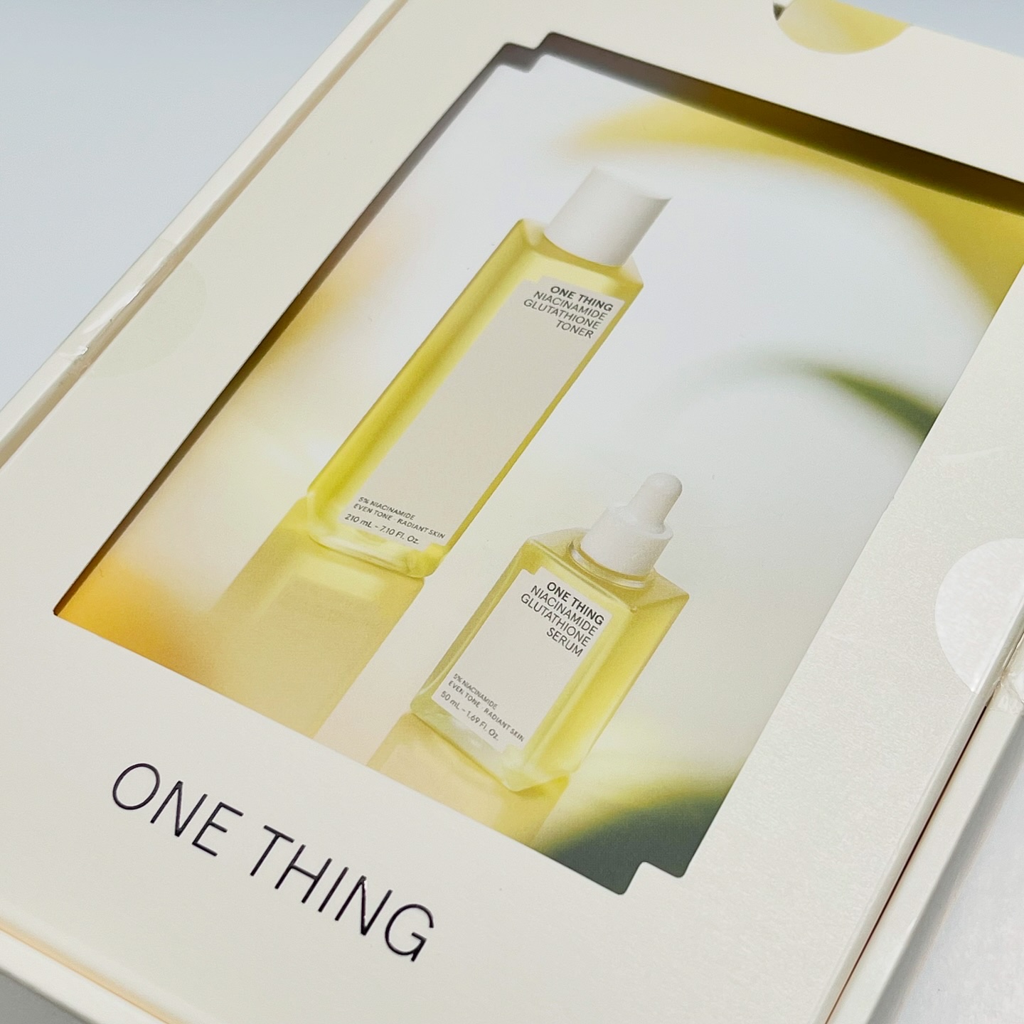 ナイアシンアミドグルタチオンセラム/ONE THING/美容液を使ったクチコミ（2枚目）