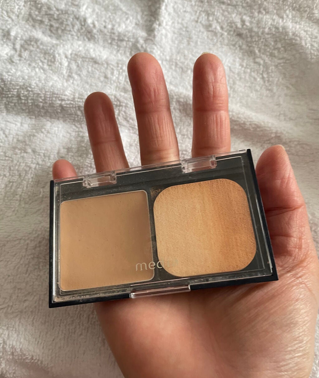 モイストカバーパクト<レフィル>/media/パウダーファンデーションを使ったクチコミ(2枚目)