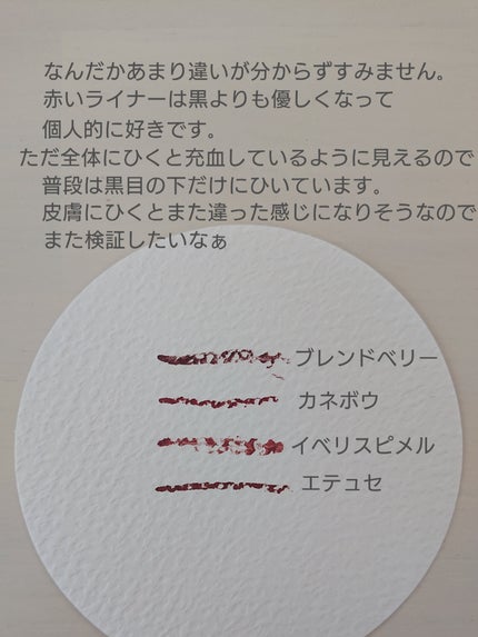 カネボウ ディープジェルアイライナー/KANEBO/ジェルアイライナーを使ったクチコミ(6枚目)