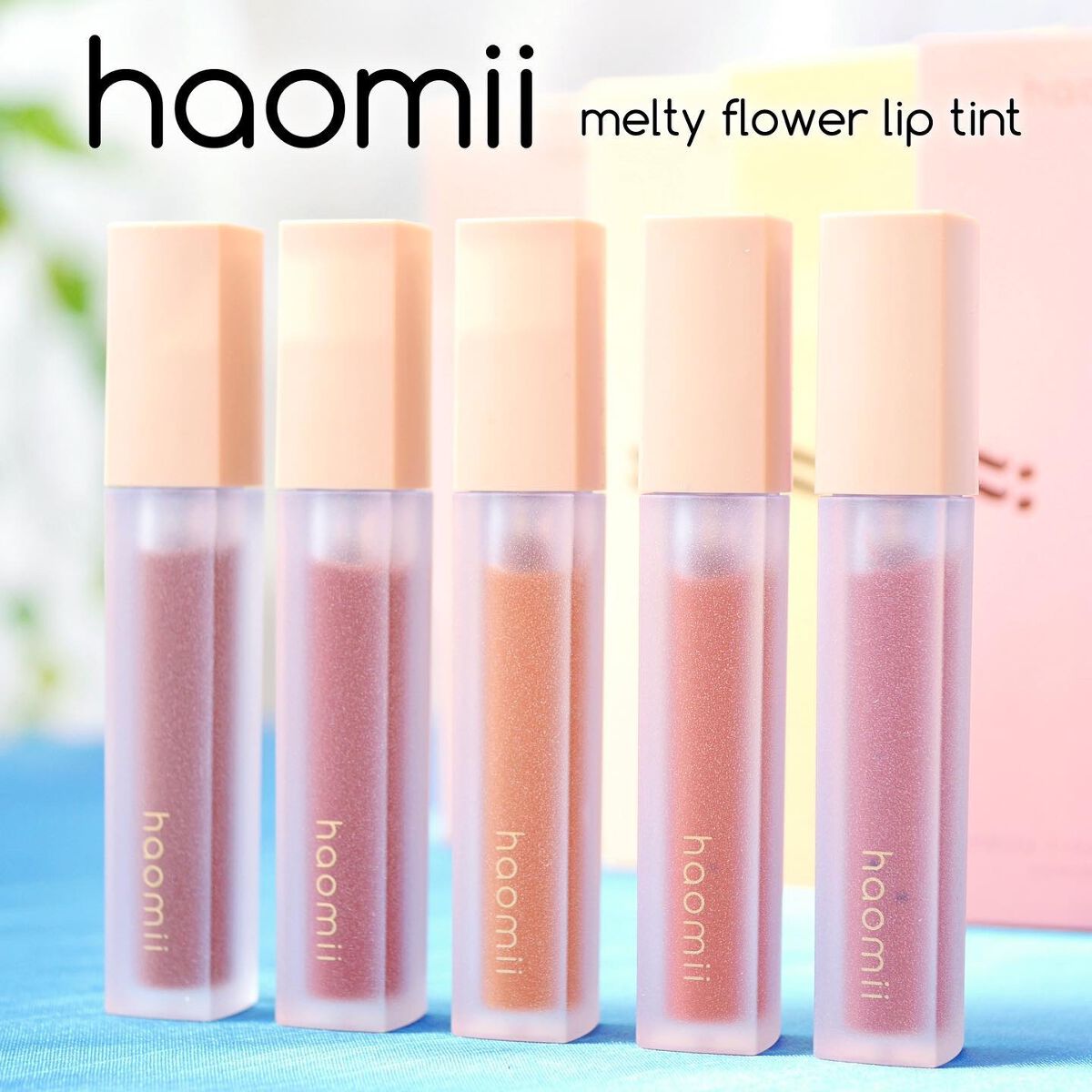 Melty flower lip tint/haomii/口紅を使ったクチコミ（1枚目）