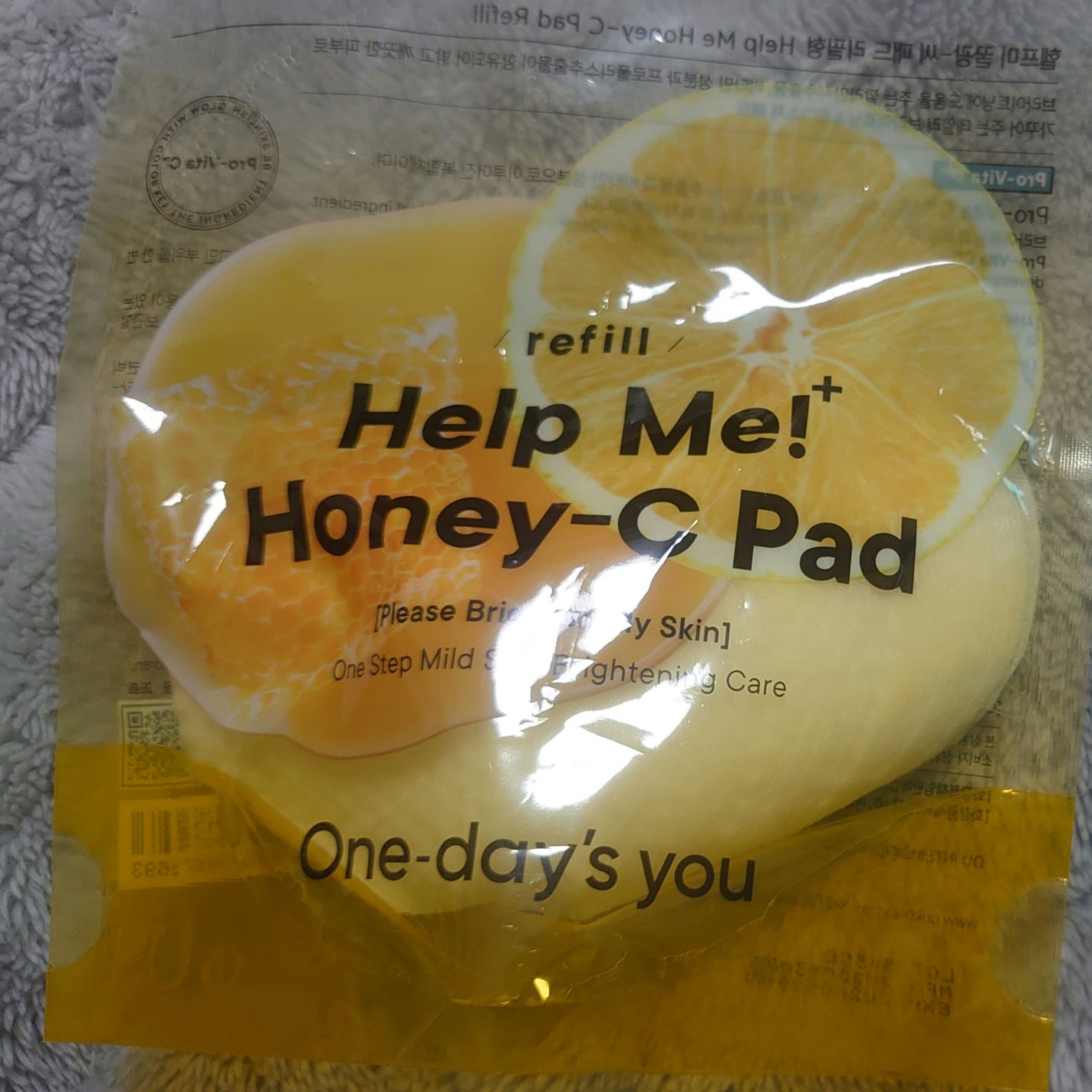 ヘルプミー! ハニーCパッド/One-day's you/トナーパッドを使ったクチコミ(1枚目)