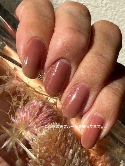 ムードペブルネイル/rom&nd/マニキュアを使ったクチコミ(3枚目)