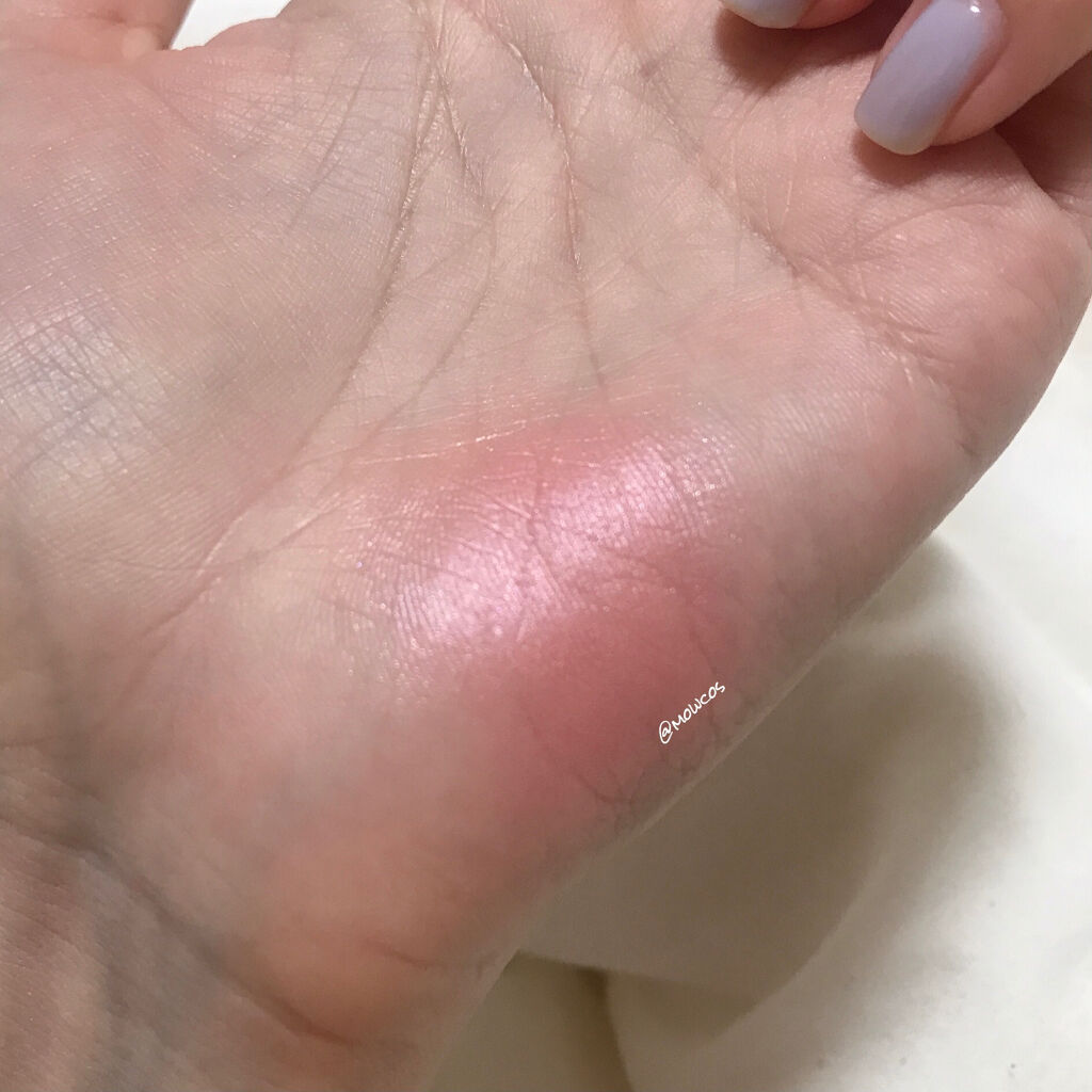 ヴェールグロウチーク 02 キューピッドピンク/Ririmew/パウダーチークを使ったクチコミ（3枚目）