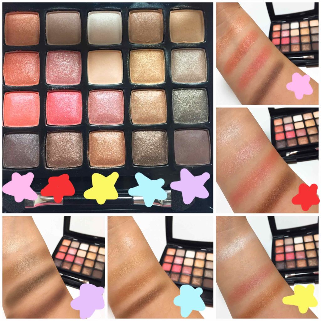 トゥエンティカラーズ/ディアローラ/アイシャドウパレットを使ったクチコミ(1枚目)