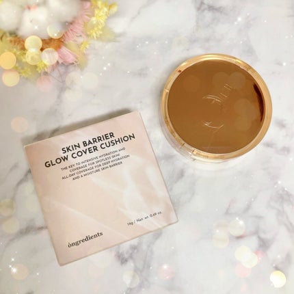 スキンバリアグロウカバークッション/Ongredients/クッションファンデーションを使ったクチコミ(7枚目)