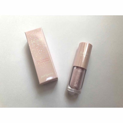 シュガー トゥインクル リキッド シャドウ/PERIPERA/リキッドアイシャドウを使ったクチコミ(1枚目)