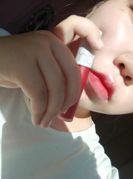 ゼロベルベットティント/rom&nd/リップティントを使ったクチコミ(2枚目)