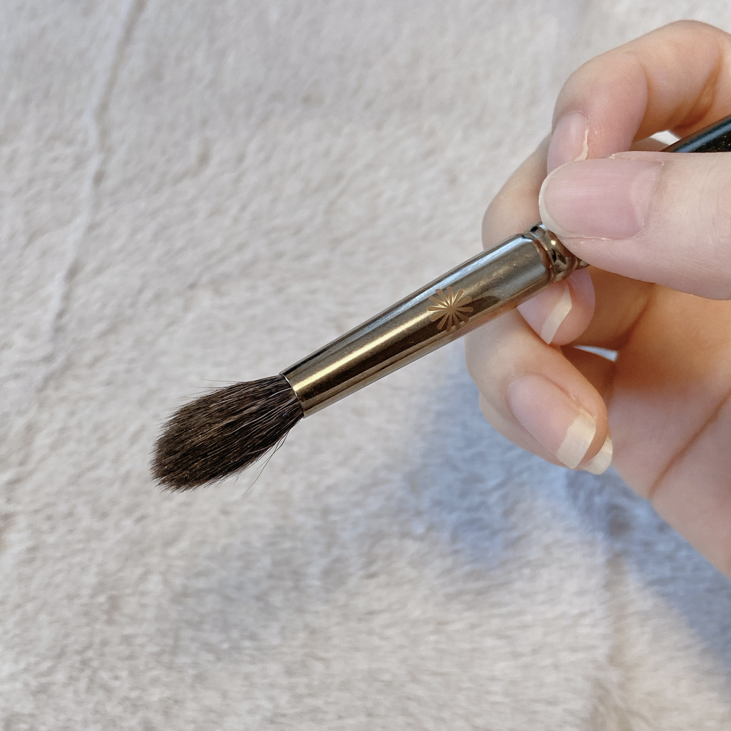 COLLEZIONI 224 アイシャドウブラシ/PICCASSO/メイクブラシを使ったクチコミ（3枚目）