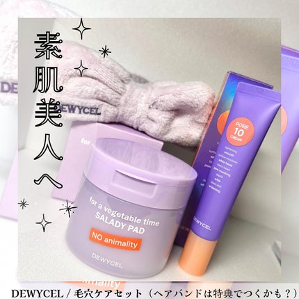 SALADY PAD 70EA/DEWYCEL/拭き取り化粧水を使ったクチコミ(1枚目)