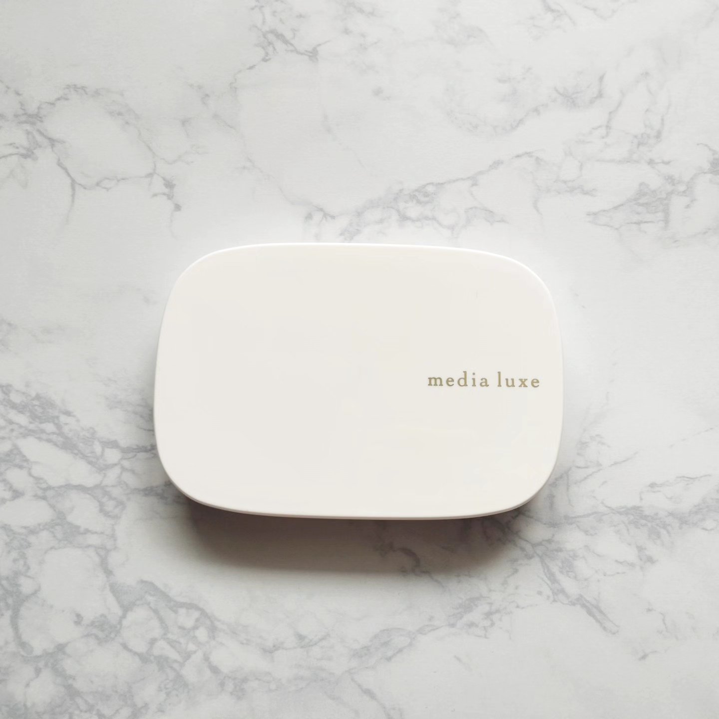 パウダーファンデーション/media luxe/パウダーファンデーションを使ったクチコミ（1枚目）