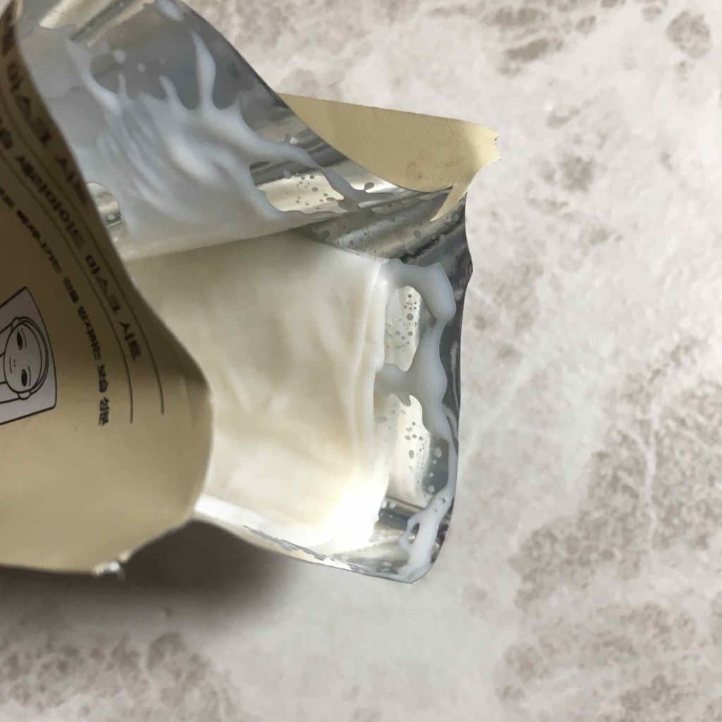 スキンアンド グッドセラ スーパークリームマスクシート/HOLIKA HOLIKA/シートマスク・パックを使ったクチコミ(2枚目)