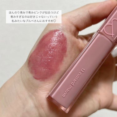 rom&nd デュイフルウォーターティントのクチコミ「使用頻度が1番高いブルベ夏の愛用リップ🎀💖



✎﹏﹏﹏﹏﹏﹏﹏﹏﹏﹏﹏﹏﹏



rom&.....」（3枚目）