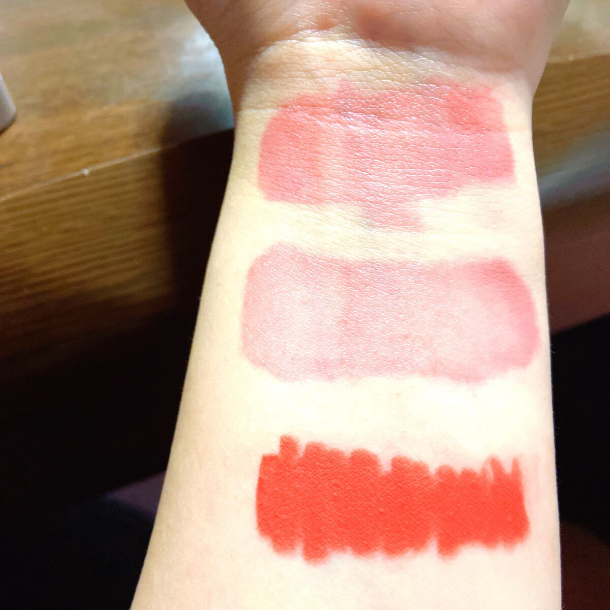 レブロン カラーステイ マット ライト クレヨン/REVLON/口紅を使ったクチコミ(3枚目)