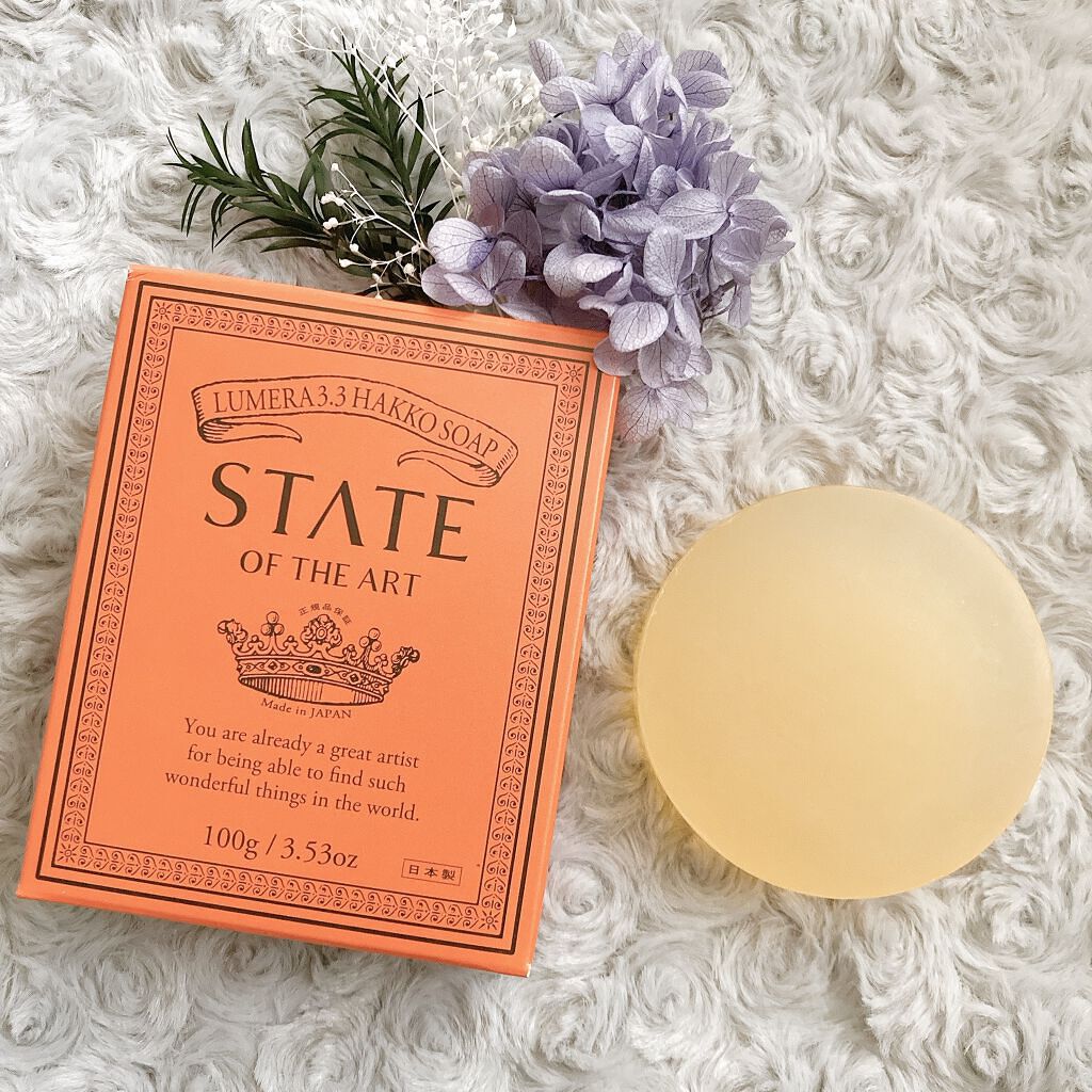 極微細泡石けん/STATE OF THE ART/洗顔石鹸を使ったクチコミ（1枚目）