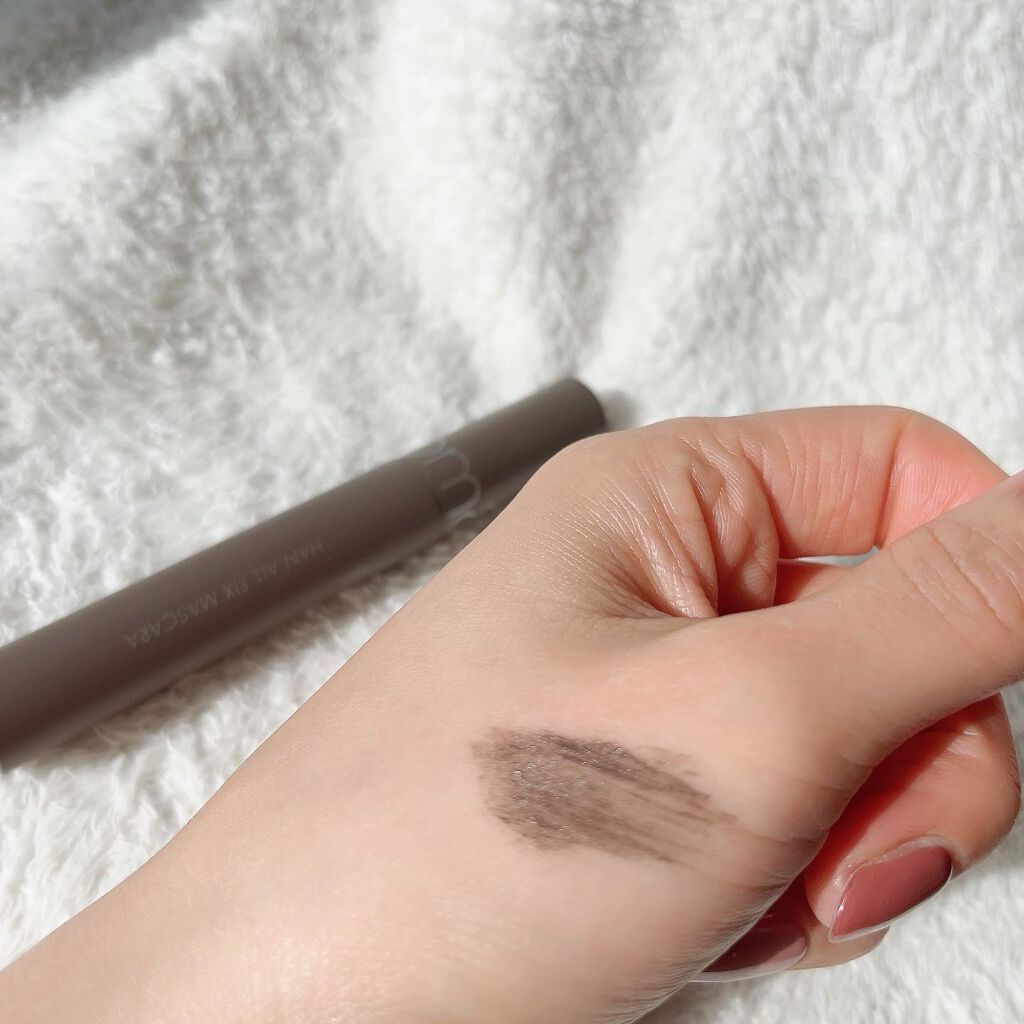 ハンオールフィックスマスカラ/rom&nd/マスカラを使ったクチコミ(2枚目)