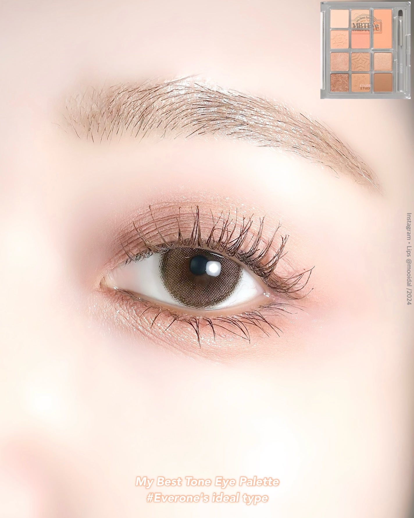 マイベストトーンアイパレット/ETUDE/アイシャドウパレットを使ったクチコミ(3枚目)