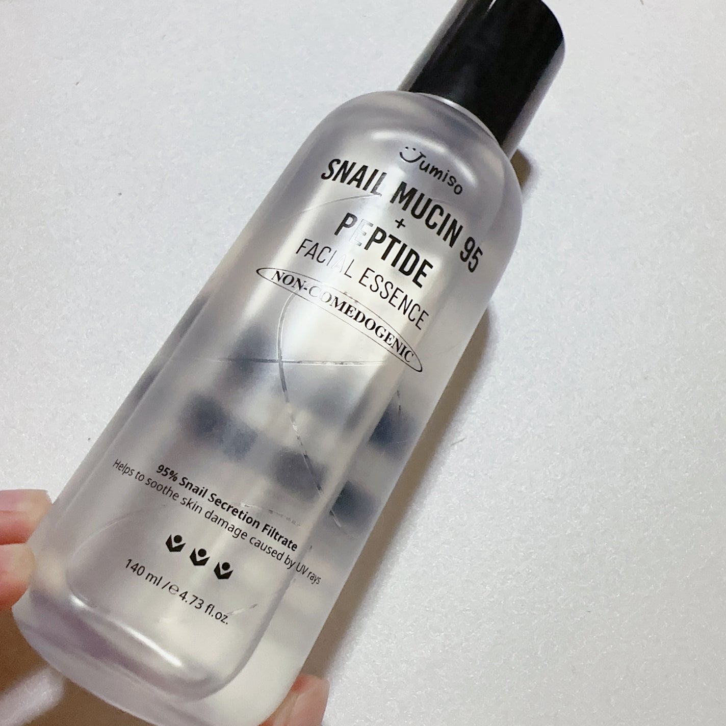 スネイルムチン95+ペプチドフェイシャルエッセンス/JUMISO/美容液を使ったクチコミ(2枚目)