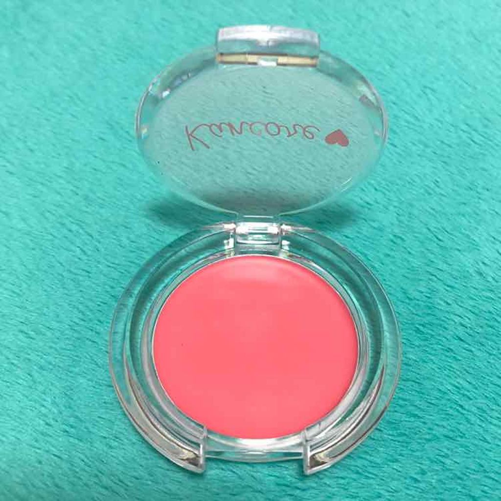 カンコレ クリームチーク/DAISO/ジェル・クリームチークを使ったクチコミ（2枚目）