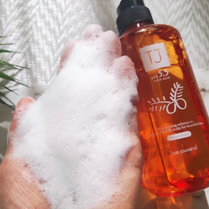 TJ pH5.5 シャンプー&トリートメント/True jouvencE/市販シャンプーを使ったクチコミ(4枚目)