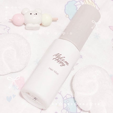 キャンメイク メイクミーハッピー ヘアミスト WHITEのクチコミ「【キャンメイク メイクミーハッピー ヘアミスト WHITE】⋆࿐໋₊ 🌷.゚⸝⸝⸝♡
最近い.....」(1枚目)