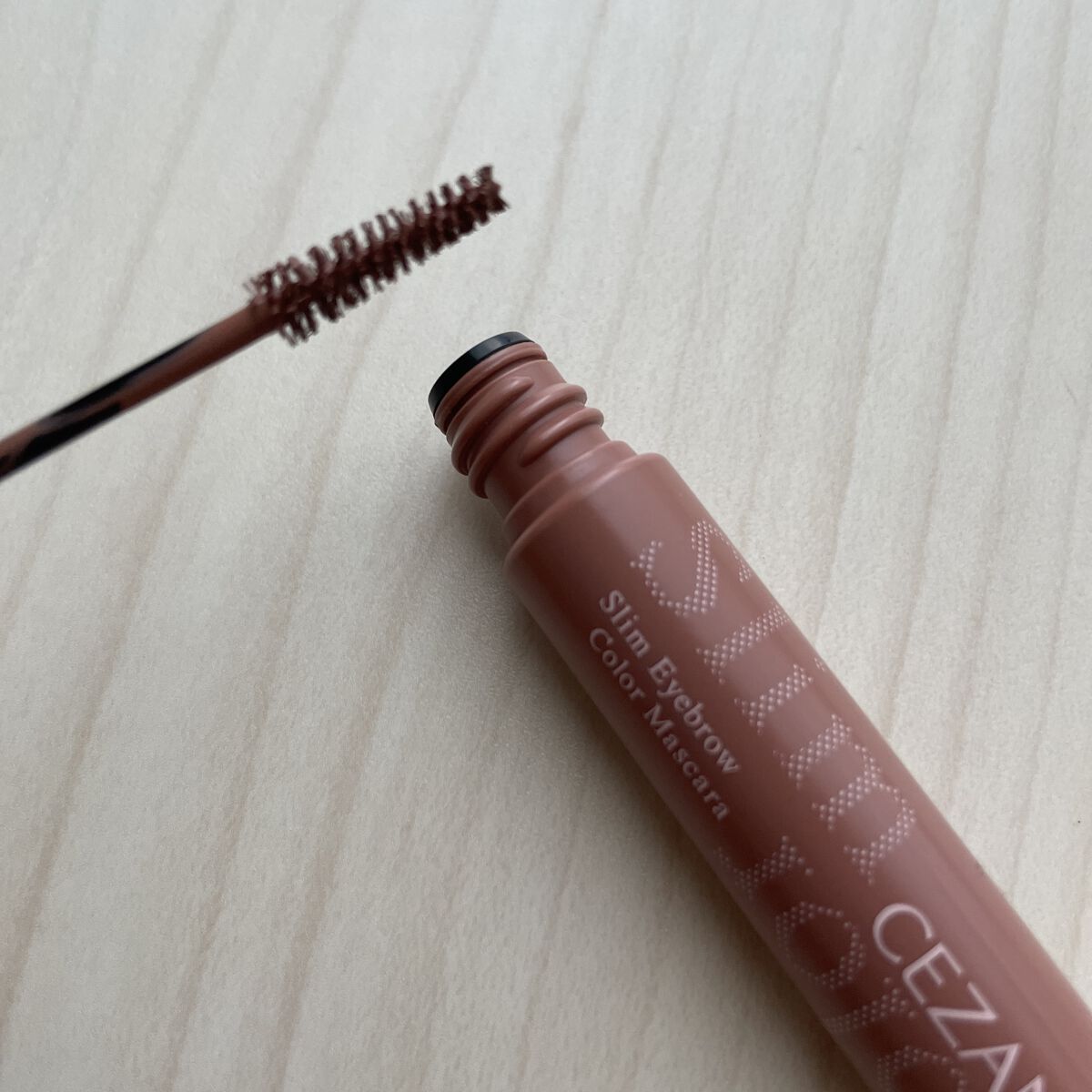 極細アイブロウマスカラ/CEZANNE/眉マスカラを使ったクチコミ（3枚目）