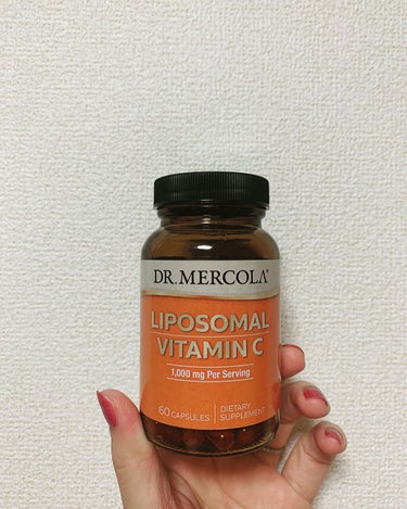 Dr. Mercola Dr. Mercola リポソーム ビタミンC 1000mg （180カプセル）（海外直送品）のクチコミ「紫外線が日に日に強くなるこの季節には
何はともあれビタミンCですよね。

以前飲んでいた#激甘.....」（1枚目）