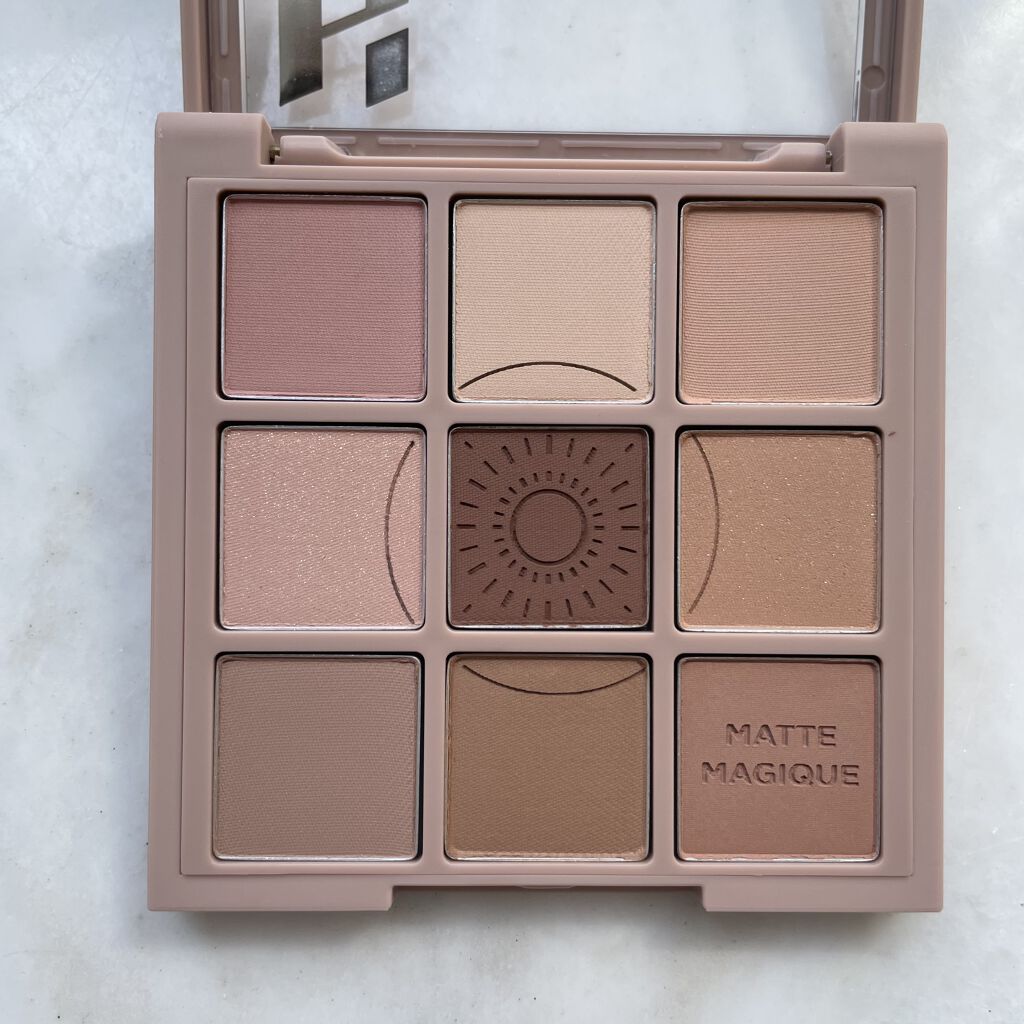 マイフェイブムードアイパレット 9カラー 01 デイジー(DAIZY)/HOLIKA HOLIKA/アイシャドウパレットを使ったクチコミ（1枚目）