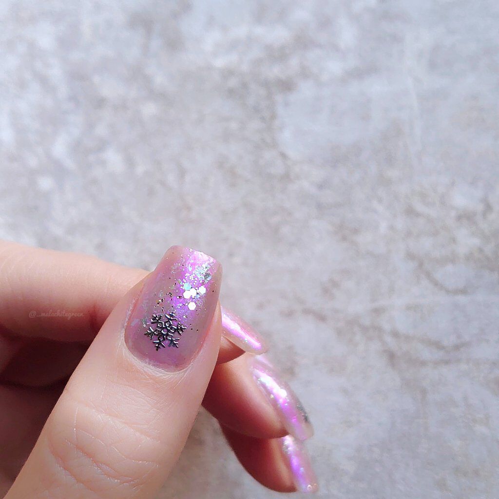 TOY's×INITY ドリームパウダー/INITY/ネイルシールを使ったクチコミ（2枚目）