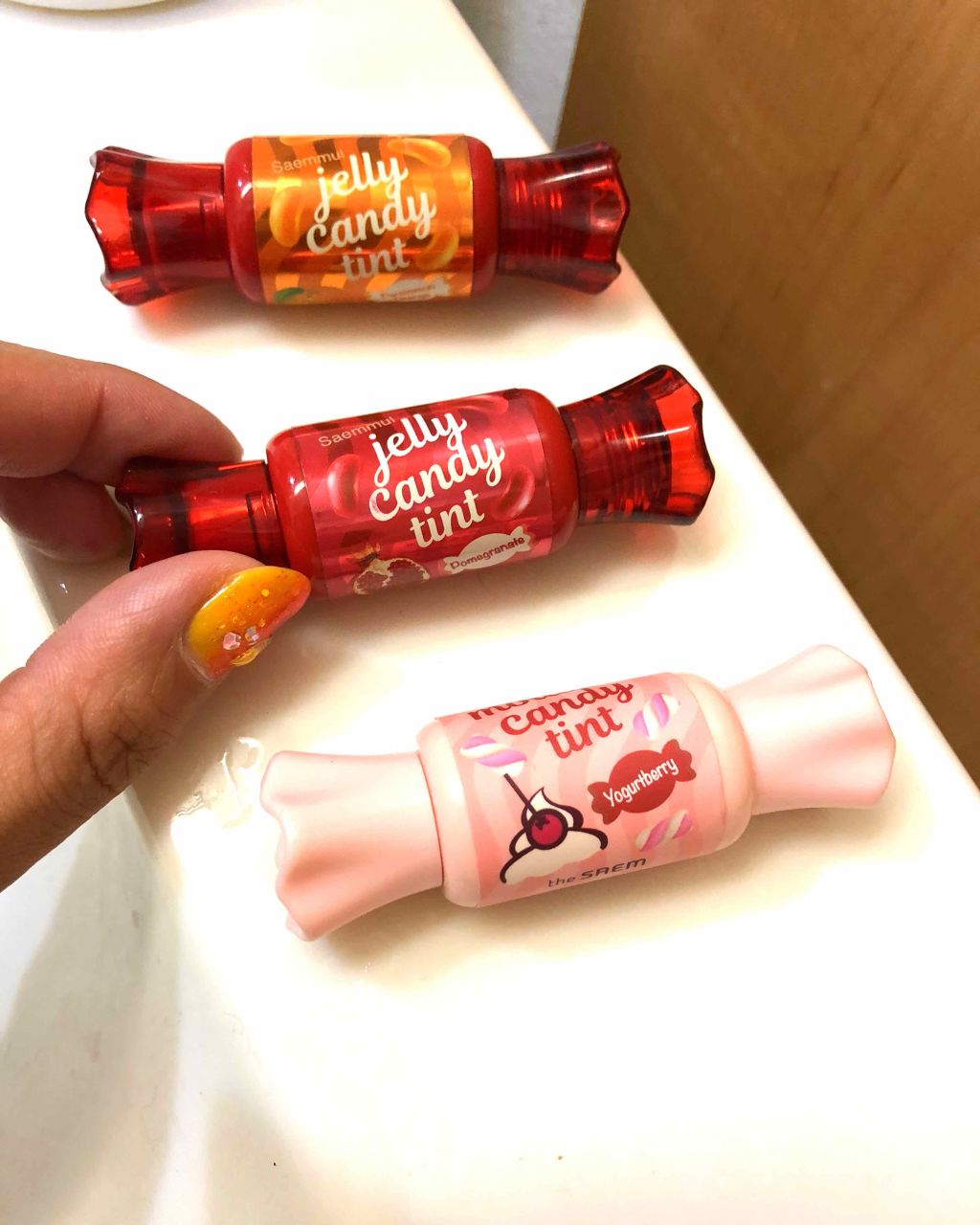 ムース キャンディー ティント/the SAEM/リップティントを使ったクチコミ(1枚目)