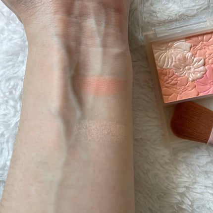 グロウフルールチークス(ブレンドタイプ)/キャンメイク/パウダーチークを使ったクチコミ(2枚目)