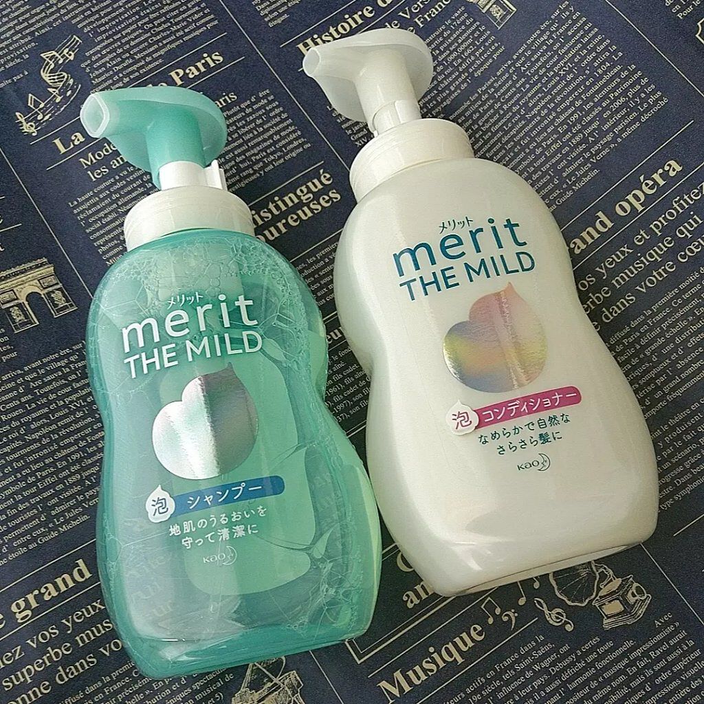 ザマイルド/メリット/市販シャンプーを使ったクチコミ(1枚目)