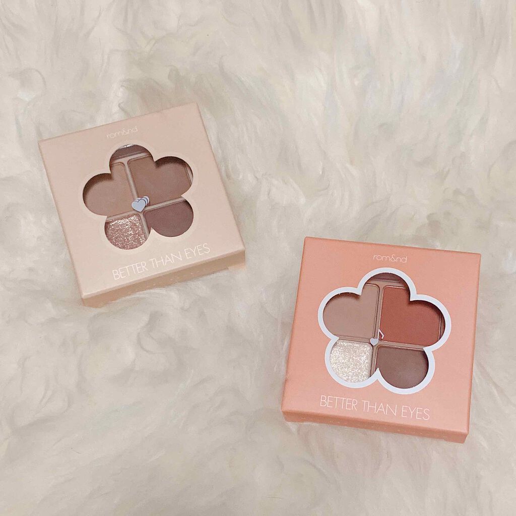 ベターザンアイズ/rom&nd/アイシャドウパレットを使ったクチコミ(4枚目)