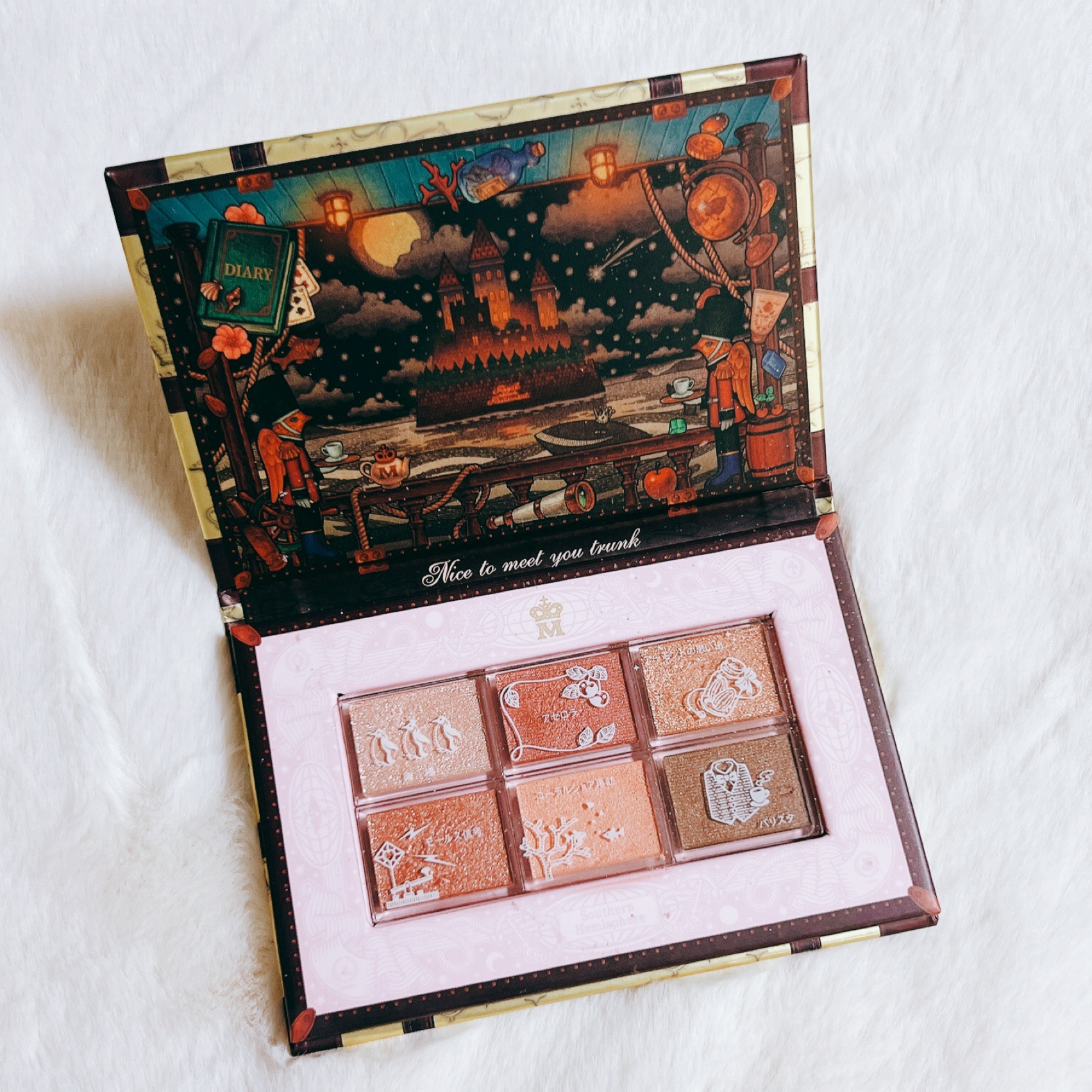 ナイストゥミーチュートランク/MAJOLICA MAJORCA/アイシャドウパレットを使ったクチコミ（3枚目）