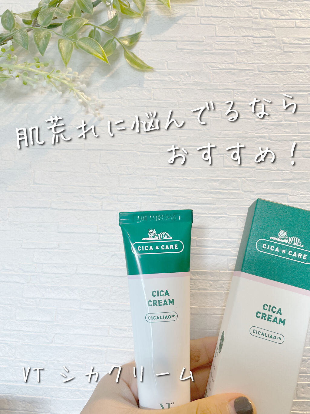 CICA クリーム/VT/フェイスクリームを使ったクチコミ（1枚目）