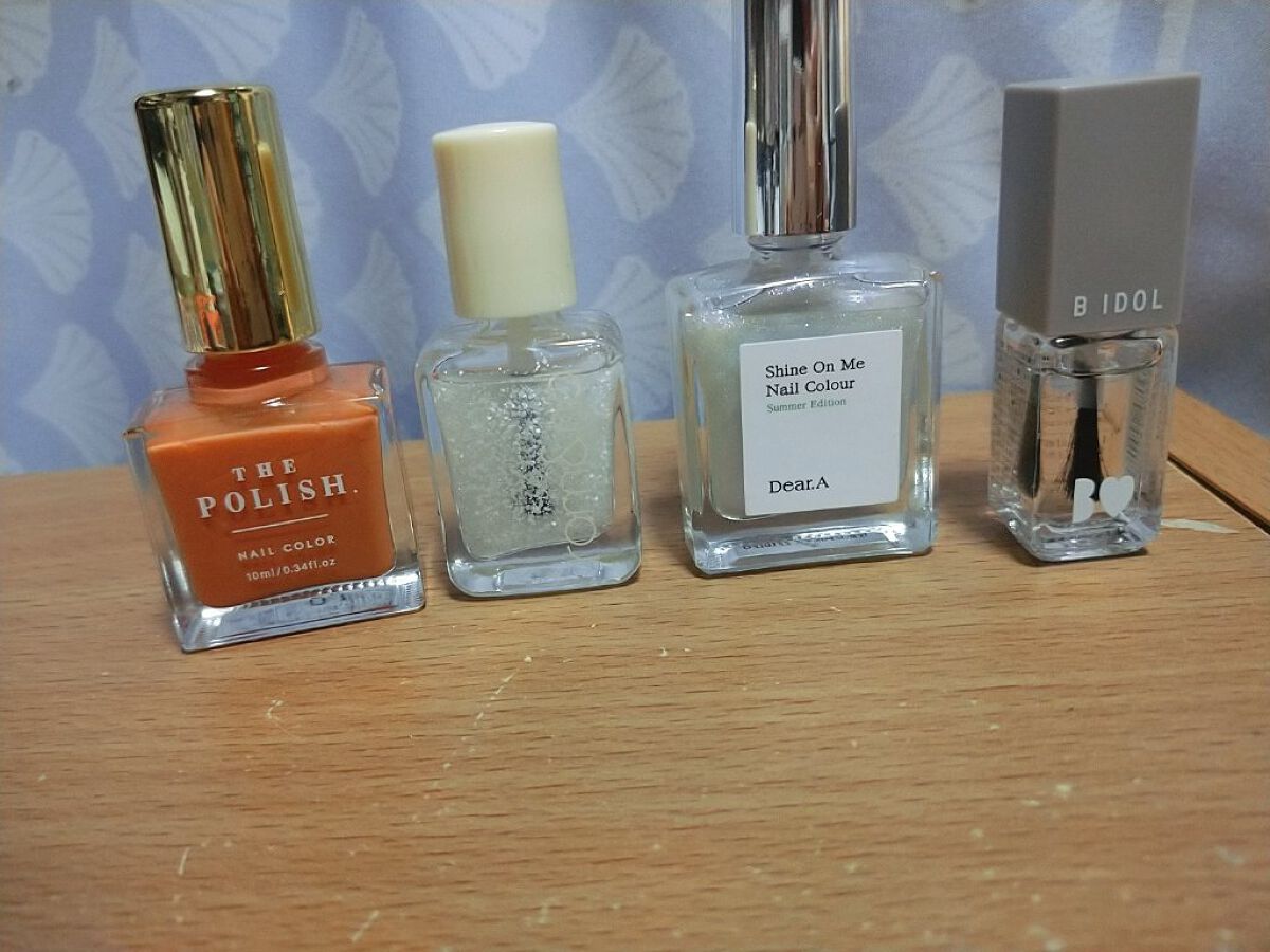 まいぽりっしゅ 12 Myトップコート/b idol/マニキュアを使ったクチコミ（3枚目）