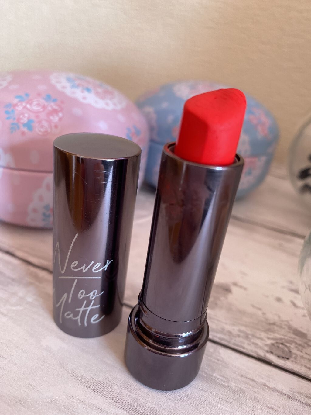 NeverTooMatte/Cute Press /口紅を使ったクチコミ（2枚目）