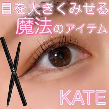 リアルアイズプロデューサー/KATE/ペンシルアイライナーを使ったクチコミ（1枚目）