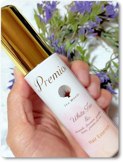 プレミオール ヘア エッセンス ホワイトティーの香り/ラサーナ/ヘアオイルを使ったクチコミ(2枚目)