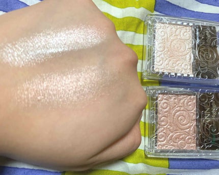 パールグロウハイライト/CEZANNE/パウダーハイライトを使ったクチコミ(2枚目)