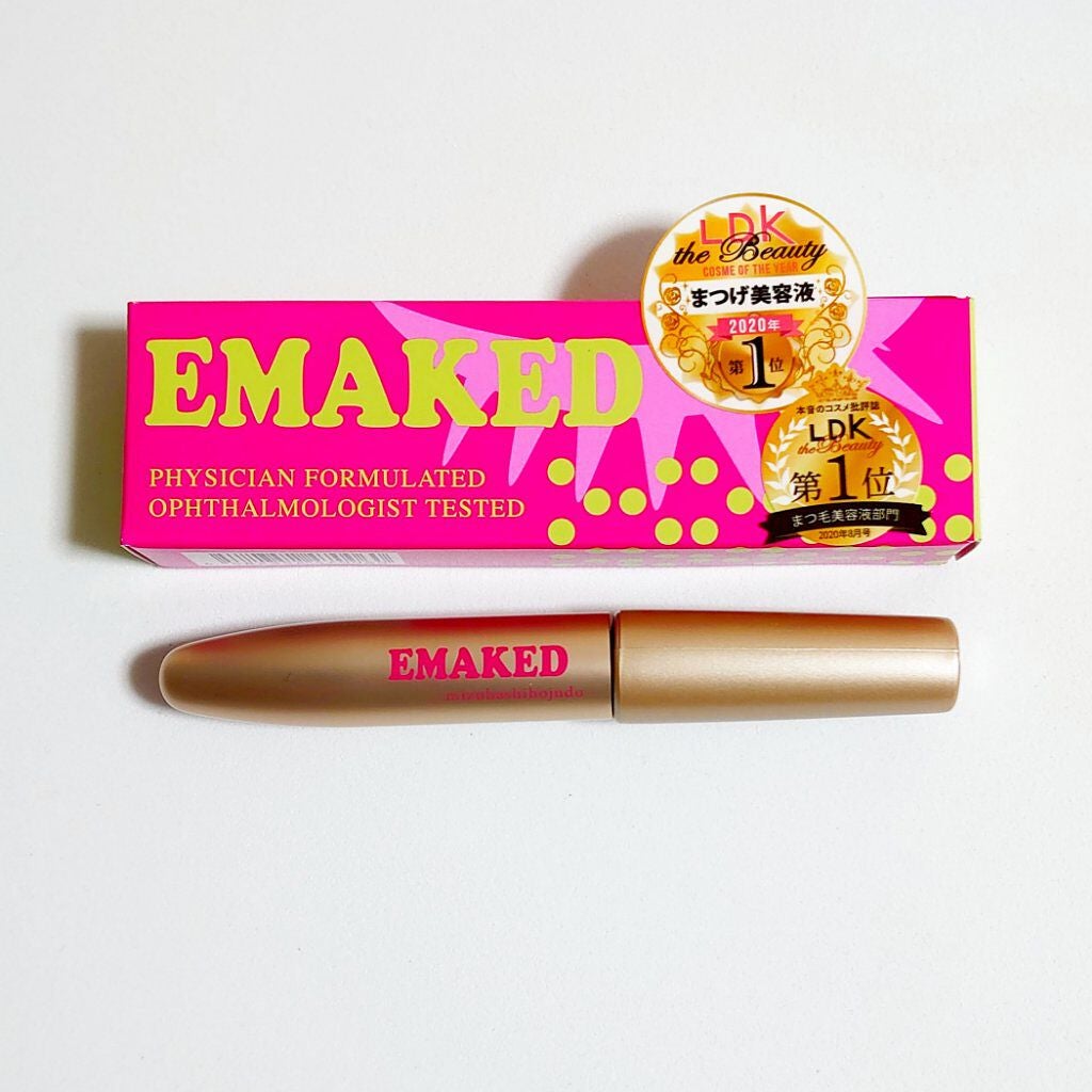 EMAKED(エマーキット)/水橋保寿堂製薬/まつげ美容液を使ったクチコミ(1枚目)