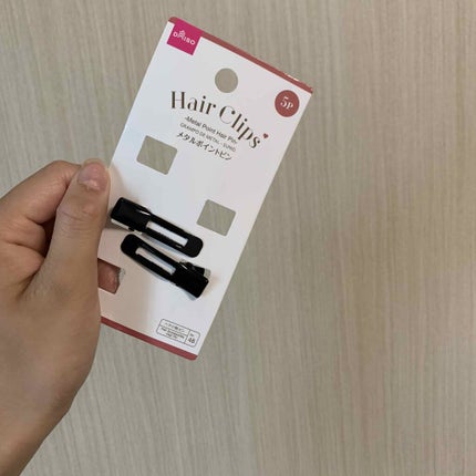 メタルポイントピン/DAISO/ヘアアクセサリーを使ったクチコミ(1枚目)